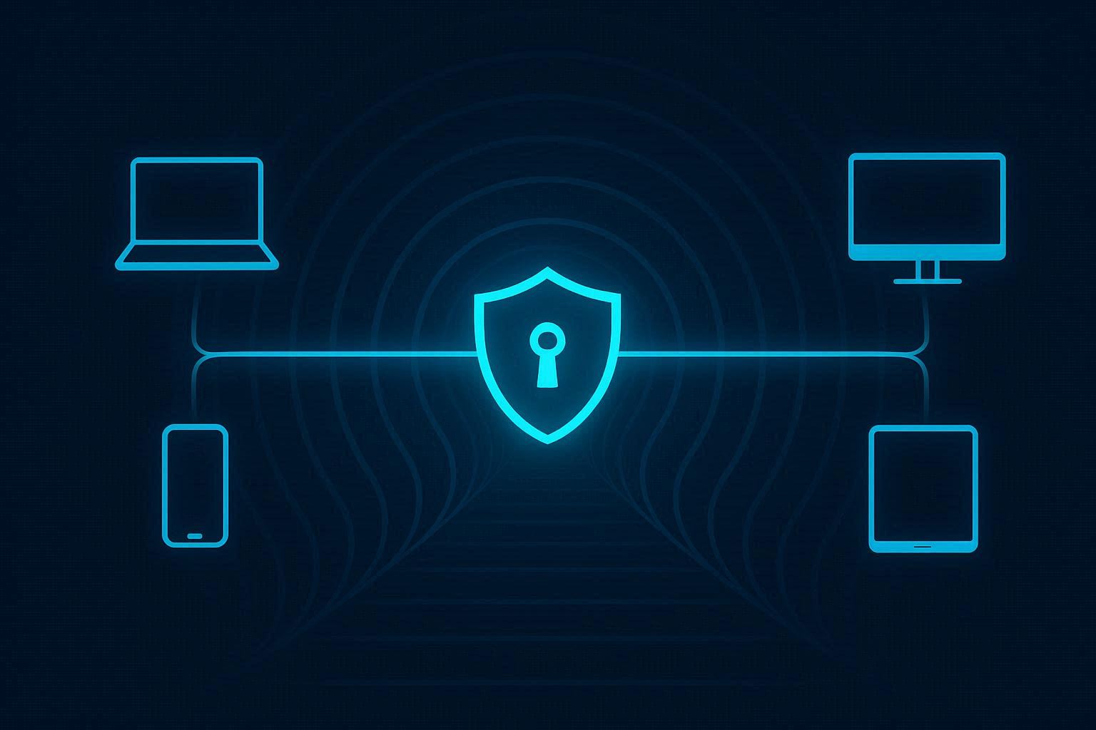 Setup VPN server WireGuard dengan tunnel terenkripsi antara client dan server untuk koneksi aman dan cepat